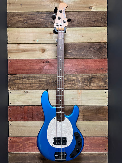 Ernie Ball Music Man StingRay Special 4 H with Rosewood Fretboard Speed Blue 2018