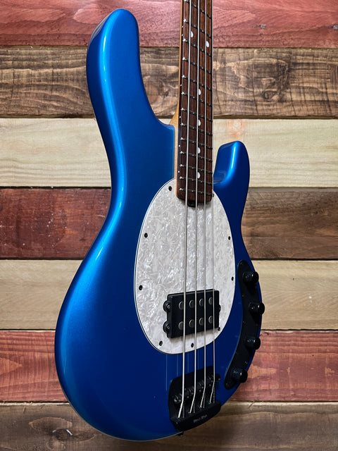 Ernie Ball Music Man StingRay Special 4 H with Rosewood Fretboard Speed Blue 2018