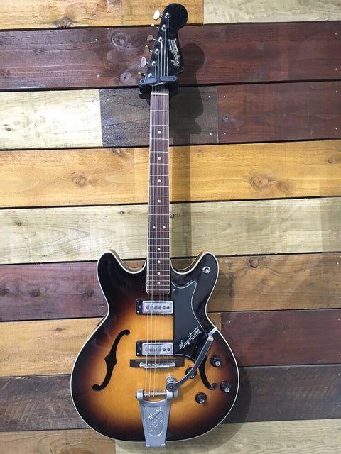 Hagstrom Viking Semi Hollow 1960`s Bigsby