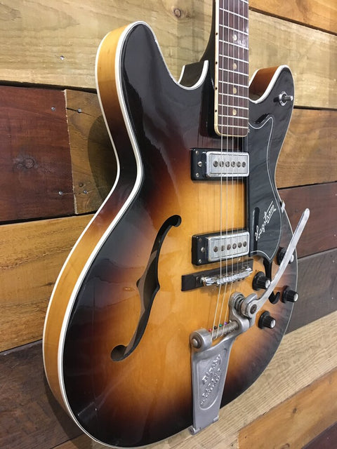 Hagstrom Viking Semi Hollow 1960`s Bigsby