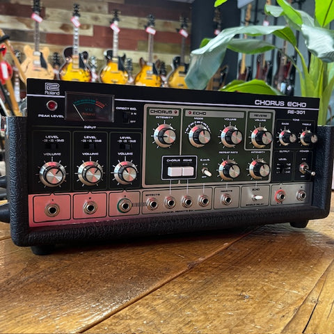 1981 Roland RE-301 Chorus Echo- Black