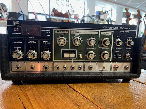 1981 Roland RE-301 Chorus Echo- Black