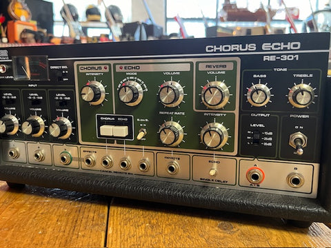 1981 Roland RE-301 Chorus Echo- Black