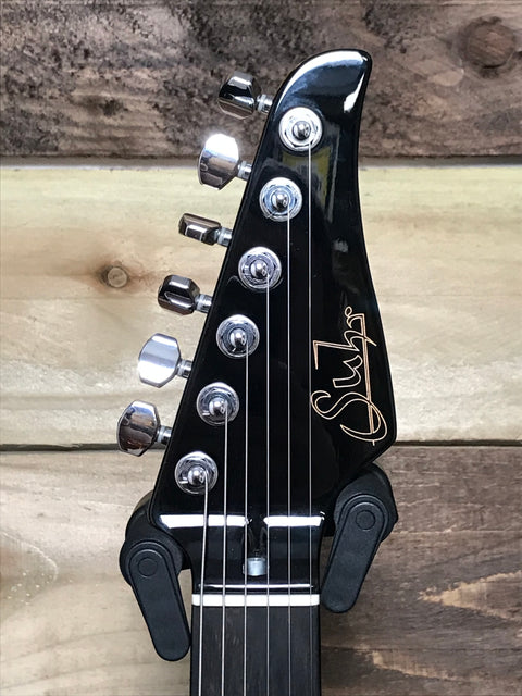 Suhr Custom Shop Modern Trans Charcoal Quilted Maple 2016