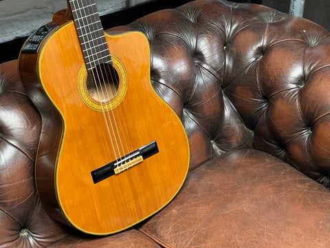 Takamine CP-132SC Cutaway Electro-Classical Natural 1989
