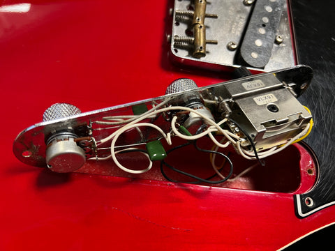 Fender Jerry Donahue Signature Telecaster MIJ Crimson Transparent 1997