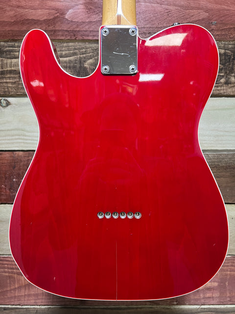 Fender Jerry Donahue Signature Telecaster MIJ Crimson Transparent 1997