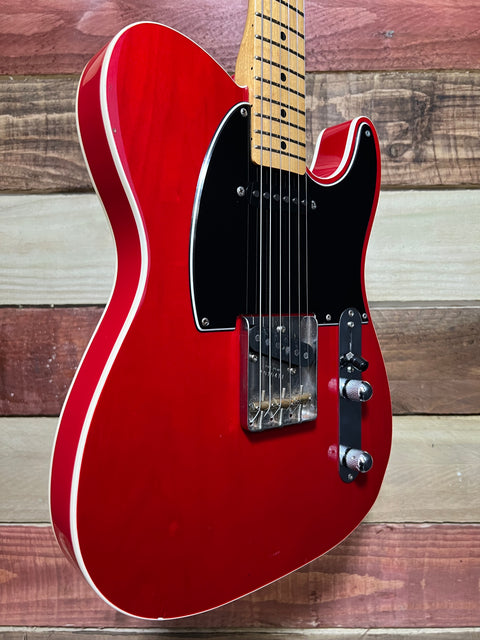 Fender Jerry Donahue Signature Telecaster MIJ Crimson Transparent 1997