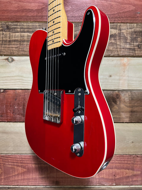 Fender Jerry Donahue Signature Telecaster MIJ Crimson Transparent 1997