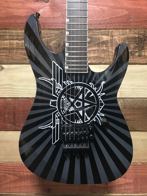 ESP LTD M-1 Custom 1987 Nige Rockett Onslaught "Sounds of Violence" 2020 - Custom Graphic