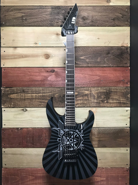 ESP LTD M-1 Custom 1987 Nige Rockett Onslaught "Sounds of Violence" 2020 - Custom Graphic