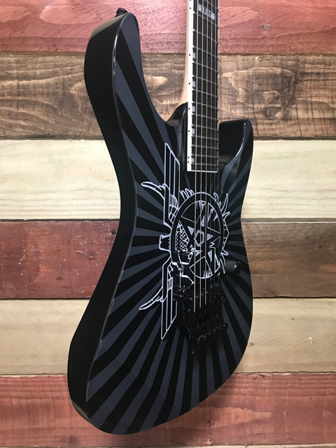 ESP LTD M-1 Custom 1987 Nige Rockett Onslaught "Sounds of Violence" 2020 - Custom Graphic