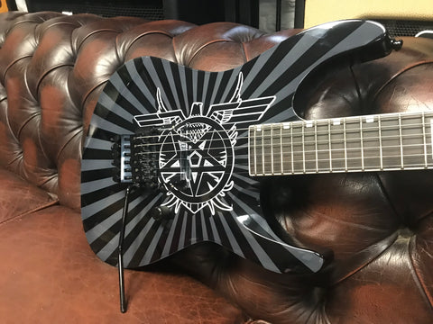 ESP LTD M-1 Custom 1987 Nige Rockett Onslaught "Sounds of Violence" 2020 - Custom Graphic