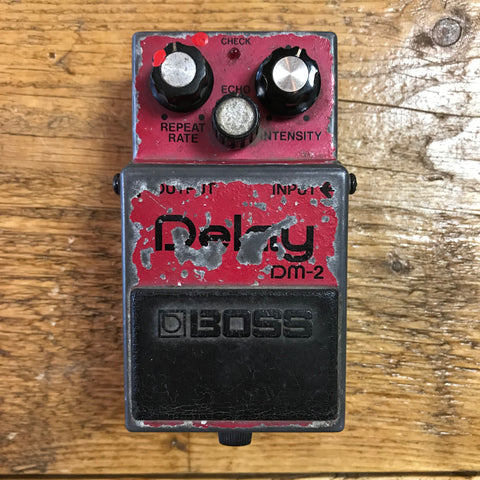 Boss DM-2 Delay (Black Label) 1982