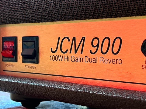 Marshall JCM 900 Model 4100 Hi Gain Dual Reverb 2-Channel 100-Watt Head