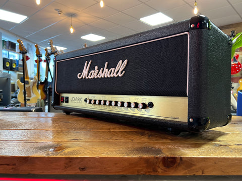 Marshall JCM 900 Model 4100 Hi Gain Dual Reverb 2-Channel 100-Watt Head