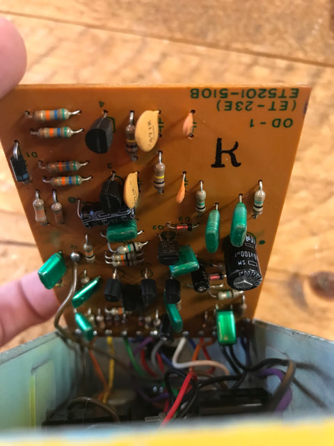Boss OD-1 Over Drive (Black Label) 1982