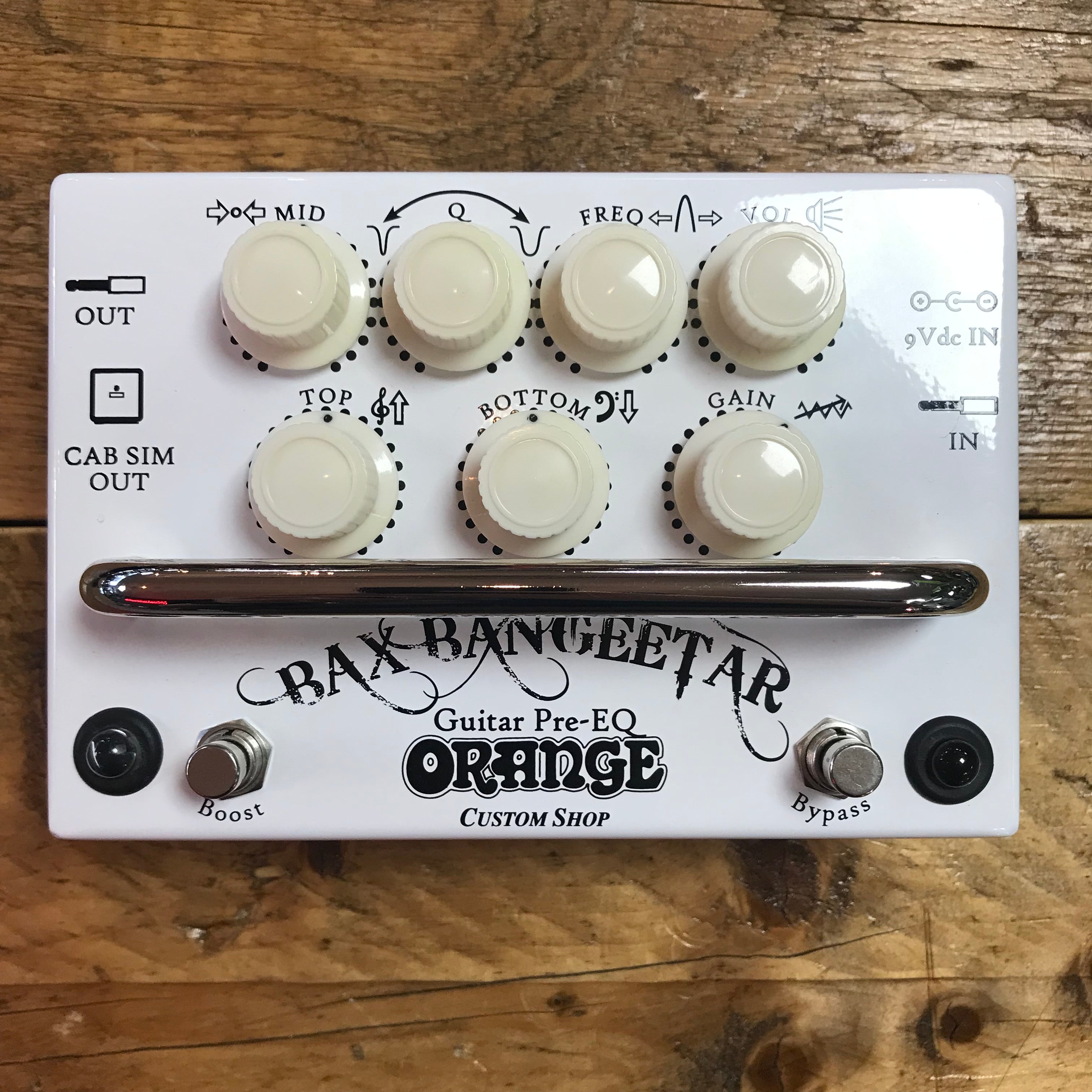 Orange Bax Bangeetar Guitar Pre-EQ Pedal – MotoMusic