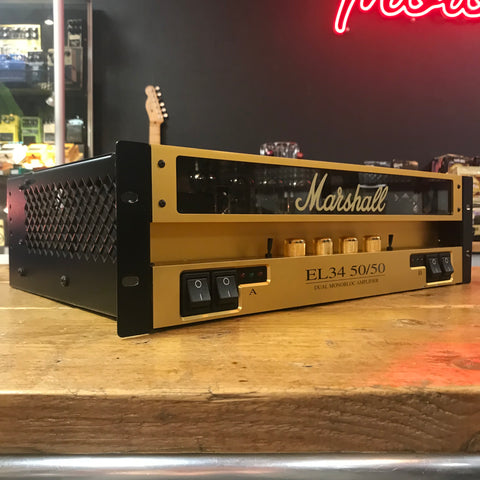 Marshall EL34 50/50 Dual Monobloc Amplifier 2004