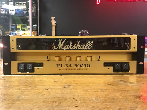 Marshall EL34 50/50 Dual Monobloc Amplifier 2004