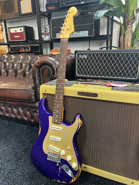 Fender Custom Shop 59 Stratocaster Deep Purple Metallic Heavy Relic 2019