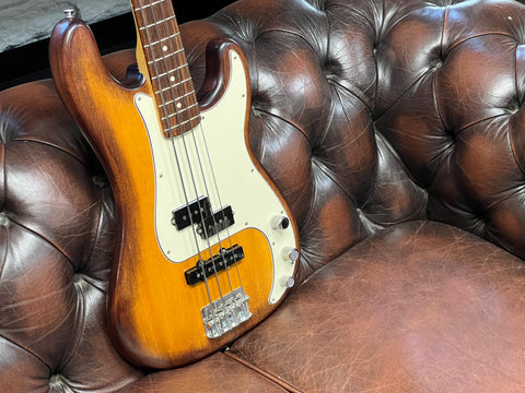 Fender FSR American Special PJ Bass Hand-Stained Nitro Honey Burst 2014