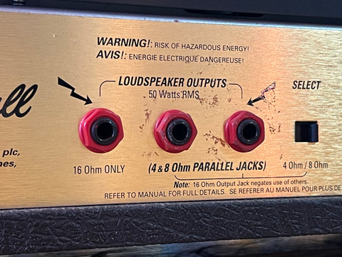 Marshall JCM 2000 DSL 50 Dual Super Lead 2-Channel 50-Watt Head 2009