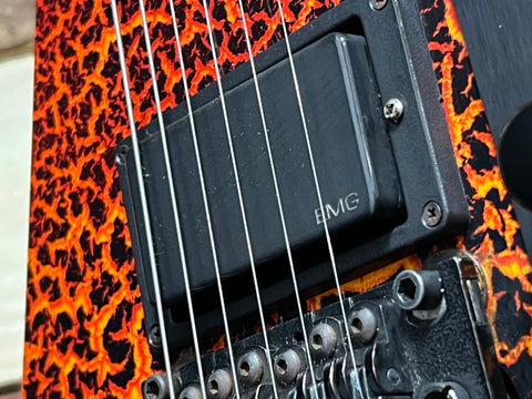 Jackson USA Custom Rhoads Lava Crackle 1988 (RARE!)