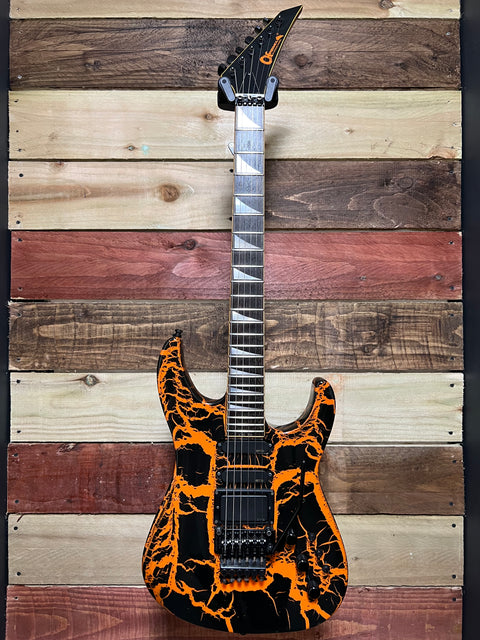 Charvel Model-6 Luke Takamura Model Yellow Crackle 1989 (RARE!)