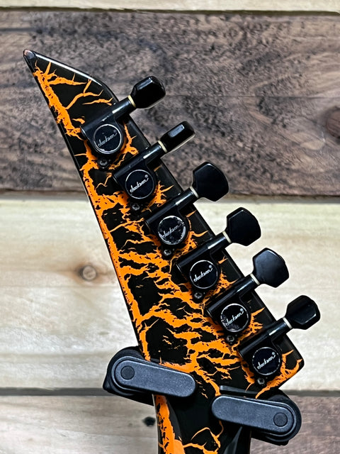 Charvel Model-6 Luke Takamura Model Yellow Crackle 1989 (RARE!)