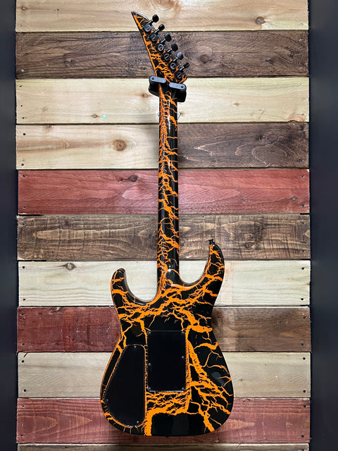 Charvel Model-6 Luke Takamura Model Yellow Crackle 1989 (RARE!)