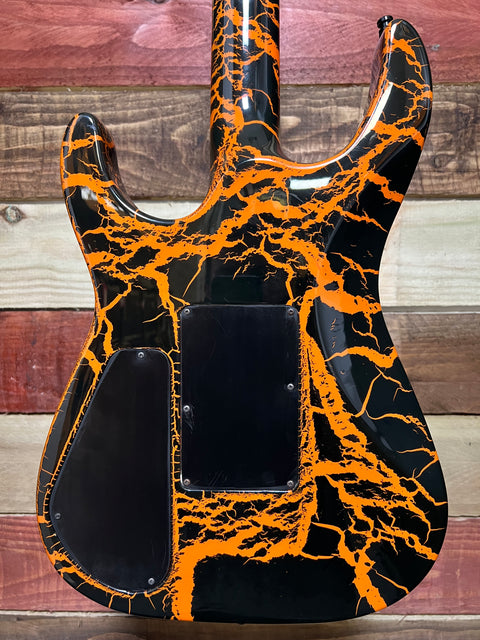 Charvel Model-6 Luke Takamura Model Yellow Crackle 1989 (RARE!)