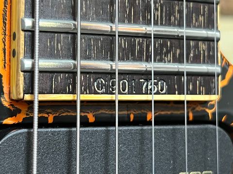 Charvel Model-6 Luke Takamura Model Yellow Crackle 1989 (RARE!)