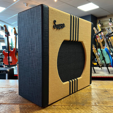 Supro 1822R Delta King 12 15-Watt 1x12" Combo Tweed 2025