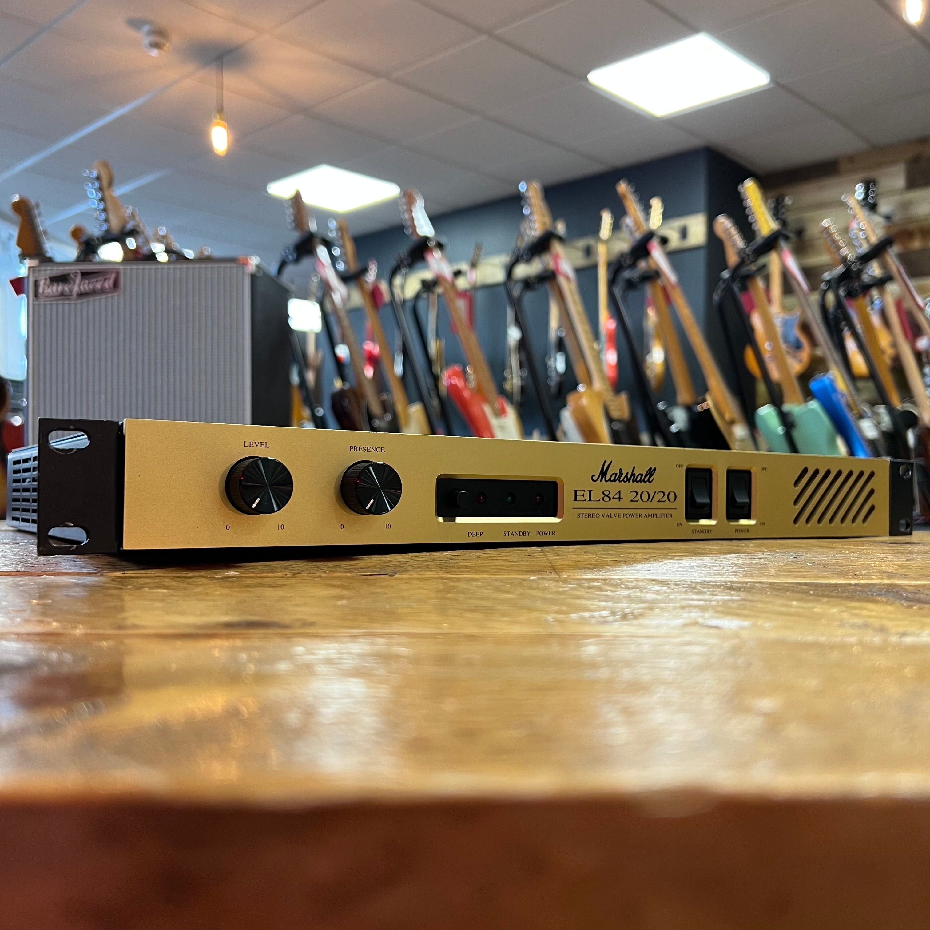 Marshall EL84 20/20 Stereo Valve Power Amplifier – MotoMusic