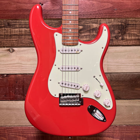 Fender FSR Special Edition Player Stratocaster Fiesta Red 2021 (Fuzzy Duck Gold Pickups!)