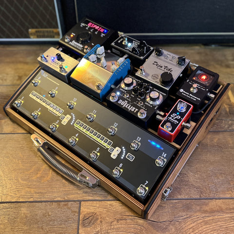 GigRig Built Schmidt Array Loaded Pedalboard (Built By Daniel Steinhardt)