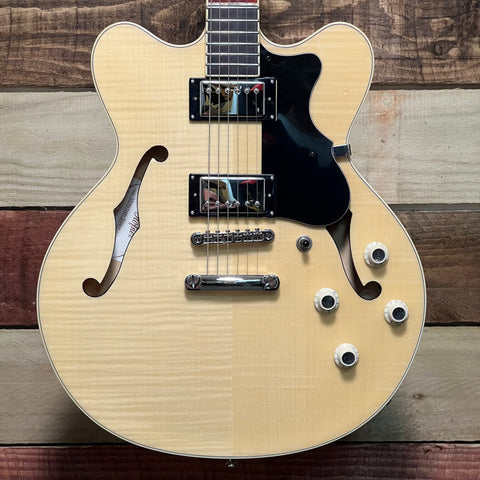 Hofner Contemporary Series Verythin with Rosewood Fretboard Natural