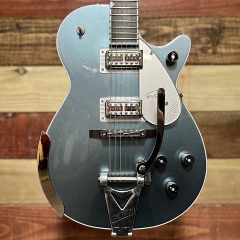 Gretsch G6134T-140 140th Anniversary Double Platinum Penguin Two-Tone Stone Platinum / Pure Platinum 2023