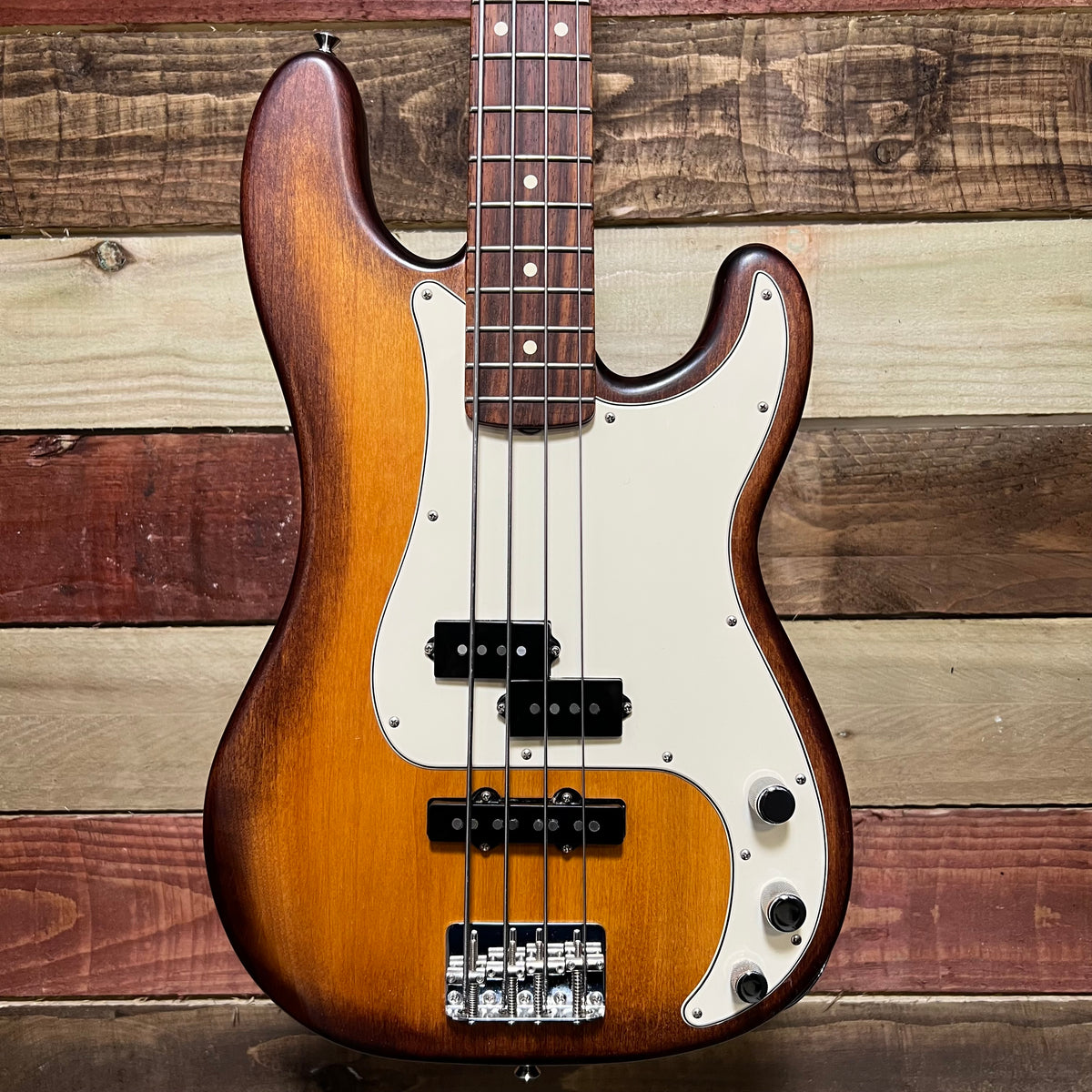 Fender FSR American Special PJ Bass Hand-Stained Nitro Honey Burst 201 ...