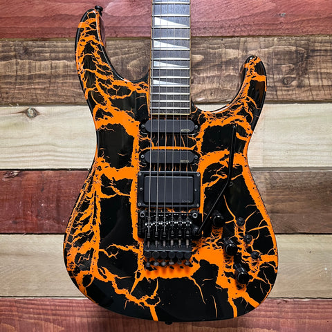 Charvel Model-6 Luke Takamura Model Yellow Crackle 1989 (RARE!)