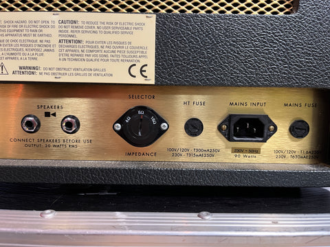 Marshall 2061X Handwired JMP "Lead & Bass" Reissue 2-Channel 20-Watt Guitar Amp Head 2004 - With Flight Case