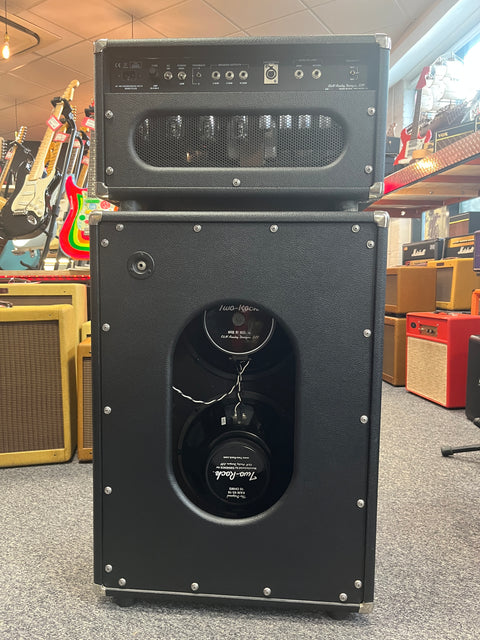 Two Rock Classic Reverb K&M Era Amp Head and 212 Cabinet 2000 - Black Tolex