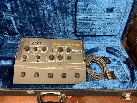 Roland G-88 Bass Guitar Synth and Foot Switch Controller Unit 1980 - Maple/Walnut