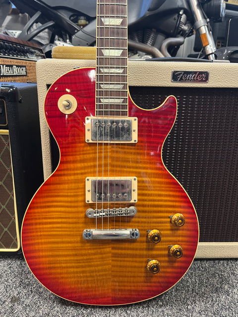 Gibson Custom Shop Historic Collection '59 Les Paul Standard Flametop Reissue 1992 Heritage Cherry Sunburst