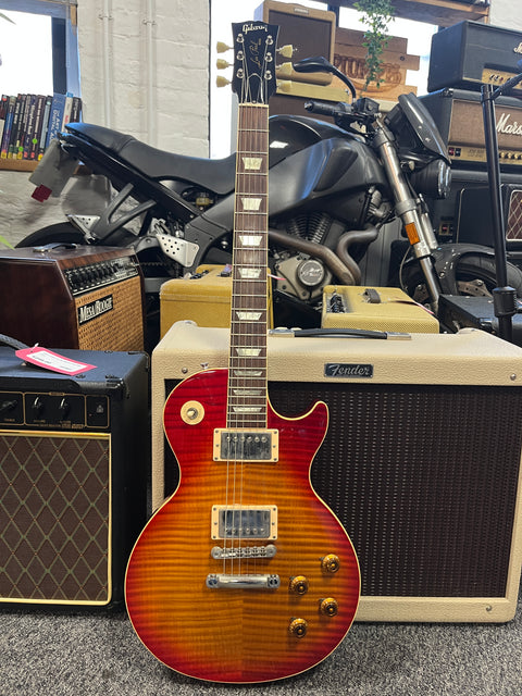 Gibson Custom Shop Historic Collection '59 Les Paul Standard Flametop Reissue 1992 Heritage Cherry Sunburst