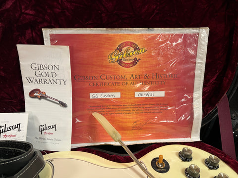 Gibson SG Les Paul '61 Custom Reissue 2006 - Classic White