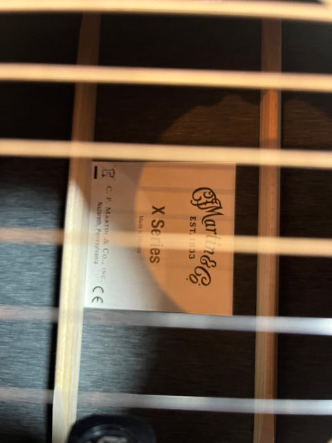 Martin X-Series D-X2E Mahogany - Natural