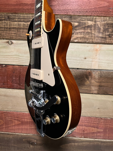 Gibson Les Paul Custom Shop 1956 R6 Factory Bigsby VOS Ebony 2013 - Ebony