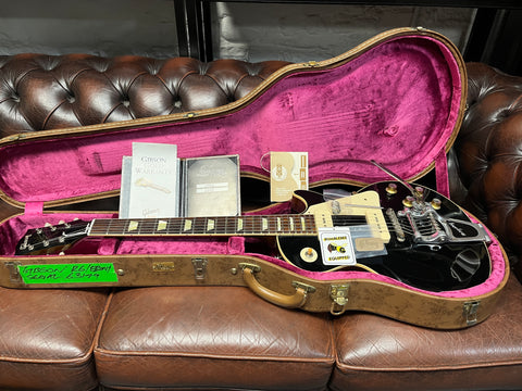 Gibson Les Paul Custom Shop 1956 R6 Factory Bigsby VOS Ebony 2013 - Ebony